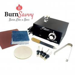 Burn Savvy wood burning kit for beginners
