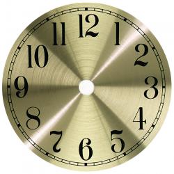 Gold Arabic Clock Dial 7-78  Bear Woods Supply