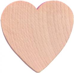 wood heat cut-outs, wooden heart shapes