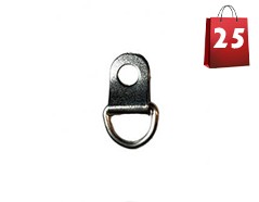 Super Ring Hangers Extra small - Zinc Plated (Use #4-6 Screws) Per 25 Ring Hangers Closeout
