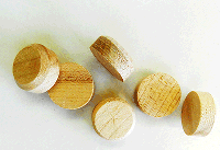 Buy Maple Side Grain Floor Plugs | Bear Woods Supply