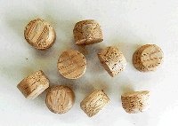 Buy Oak Side Grain Floor Plugs | Bear Woods Supply