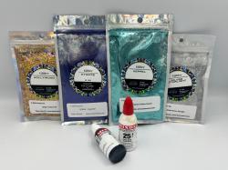 Glittery Dust Epoxy Color Pack - Mica, Mixol 