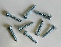 Buy Phillips Round head Zinc Plated Screws | Bear Woods Supply