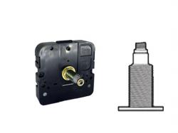 USA Made Standard Quartz Clock Mechanisms (up to 1/2 dial face)