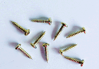 Buy Roundhead Brass Plated Screws | Bear Wood Supply