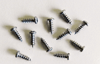 Buy Round Head Zinc Plated Phillips Screws | Bear Woods Supply