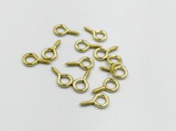se-30 brass plated screw eyes