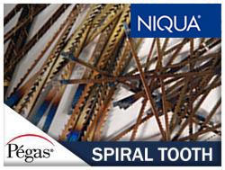 Spiral Scroll Saw Blades from Pegas and Niqua