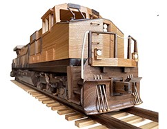 The Diesel Locomotive (Woodworking Pattern)