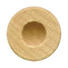 .525 by 1/4" Wooden Toy Wheel Axle Cap