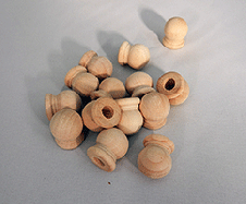 Wooden Dowel Caps 19/32 inch | Bear Woods Supply 