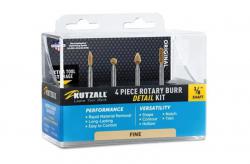 Kutzall Kit with 4 Burrs for Power Carving