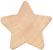 wooden star cut-outs, wood stars