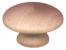 Wood mushroom knob