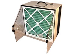 Tornado dust collection
