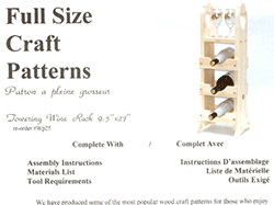 Craft patterns for wood workers | Bear Woods Supply