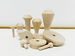 Wood Model Train Wheels | Bear Woods Supply